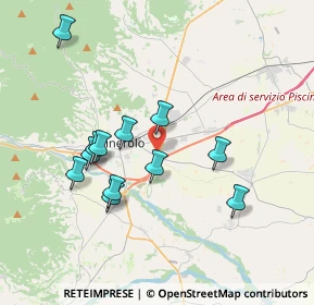 Mappa Stradale Poirino, 10064 Torino TO, Italia (3.49)