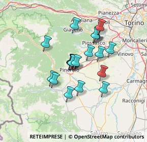 Mappa Stradale Poirino, 10064 Torino TO, Italia (10.591)