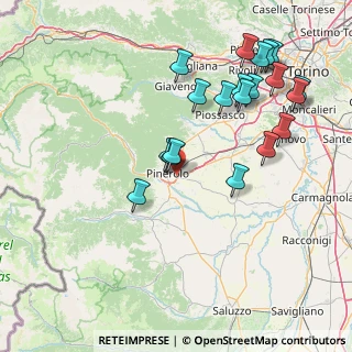 Mappa Stradale Poirino, 10064 Torino TO, Italia (17.2895)