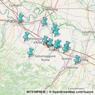 Mappa SS9, 29010 Fidenza PR, Italia (12.40923)