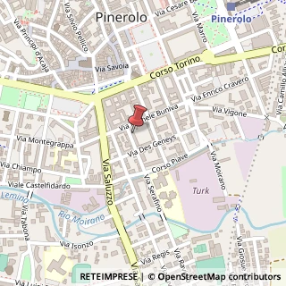 Mappa Via Palestro, 3, 10064 Pinerolo, Torino (Piemonte)