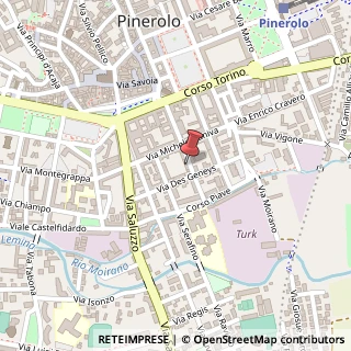 Mappa Via Carlo Alberto, 24, 10064 Pinerolo, Torino (Piemonte)