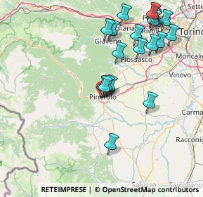 Mappa Via Fiume, 10064 Pinerolo TO, Italia (16.954)