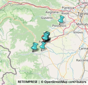 Mappa Via Fiume, 10064 Pinerolo TO, Italia (4.42909)