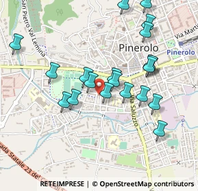 Mappa Via Fiume, 10064 Pinerolo TO, Italia (0.473)