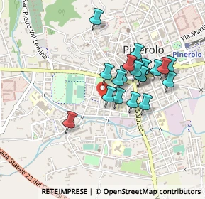 Mappa Via Fiume, 10064 Pinerolo TO, Italia (0.3715)