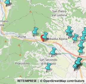 Mappa Via don Falco, 10064 Pinerolo TO, Italia (3.10789)