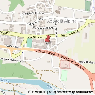 Mappa Via delle Rose, 1, 10064 Pinerolo, Torino (Piemonte)