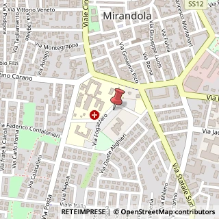 Mappa Unnamed Road 41037, 41037 Mirandola MO, Italia, 41037 Mirandola, Modena (Emilia Romagna)