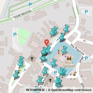 Mappa Via Costa, 43012 Fontanellato PR, Italia (0.05769)