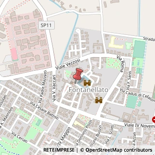 Mappa Via Costa, 7, 43012 Fontanellato, Parma (Emilia Romagna)