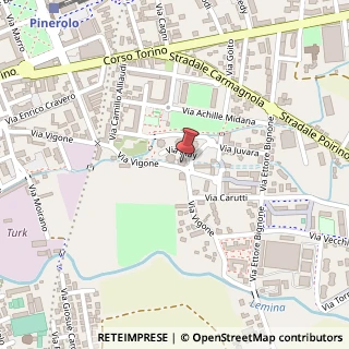 Mappa Via Vigone, 79, 10064 Pinerolo, Torino (Piemonte)