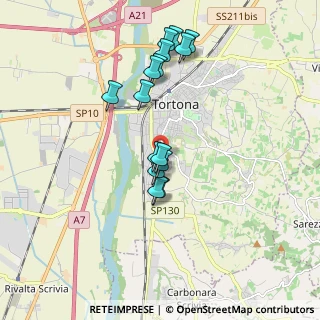 Mappa Via Don Clelio Goggi, 15057 Tortona AL, Italia (1.68667)