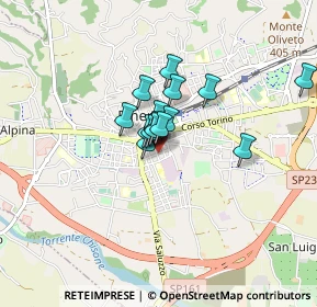 Mappa Via Carlo Alberto, 10064 Pinerolo TO, Italia (0.498)