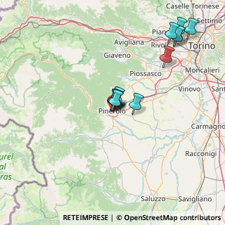 Mappa Via Des Geneys, 10064 Pinerolo TO, Italia (14.43917)