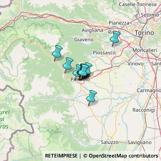 Mappa Via Des Geneys, 10064 Pinerolo TO, Italia (5.30182)