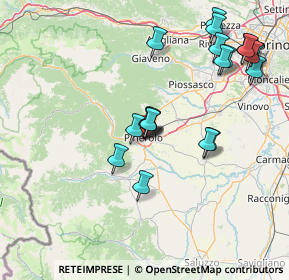 Mappa Via Carlo Alberto, 10064 Pinerolo TO, Italia (16.024)