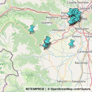 Mappa Via Nino Costa, 10064 Pinerolo TO, Italia (21.244)