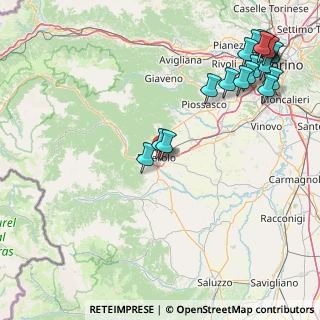 Mappa Via Nino Costa, 10064 Pinerolo TO, Italia (22.69)