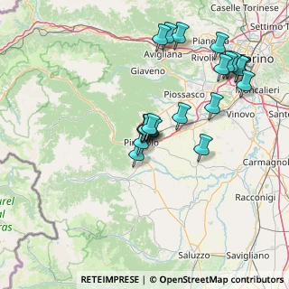 Mappa Via Nino Costa, 10064 Pinerolo TO, Italia (14.8065)