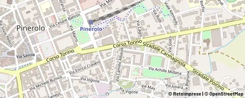 Mappa Pinerolo