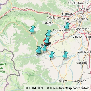 Mappa Piazza S. Donato, 10064 Pinerolo TO, Italia (7.9375)