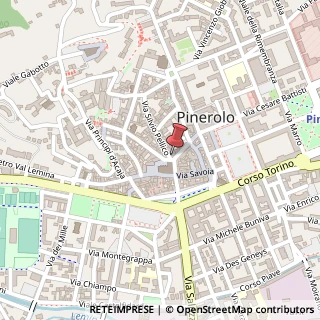 Mappa Via del Duomo, 44, 10064 Pinerolo, Torino (Piemonte)