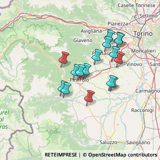 Mappa , 10064 Pinerolo TO, Italia (12.12625)