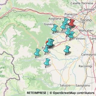 Mappa , 10064 Pinerolo TO, Italia (12.55313)