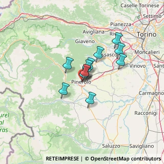 Mappa , 10064 Pinerolo TO, Italia (8.53917)