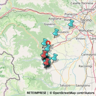 Mappa , 10064 Pinerolo TO, Italia (11.3495)