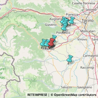 Mappa , 10064 Pinerolo TO, Italia (10.15833)