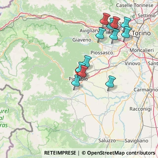 Mappa , 10064 Pinerolo TO, Italia (15.8525)
