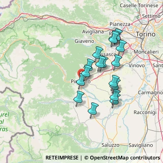 Mappa , 10064 Pinerolo TO, Italia (12.73765)