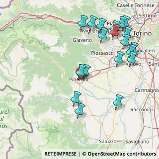 Mappa , 10064 Pinerolo TO, Italia (18.5195)