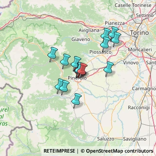 Mappa , 10064 Pinerolo TO, Italia (10.23867)