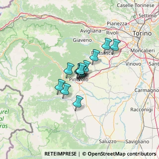 Mappa , 10064 Pinerolo TO, Italia (6.92615)