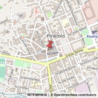 Mappa Piazza San Donato, 4, 10064 Pinerolo, Torino (Piemonte)