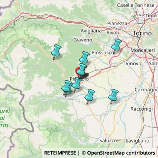 Mappa Via del Duomo, 10064 Pinerolo TO, Italia (7.93583)