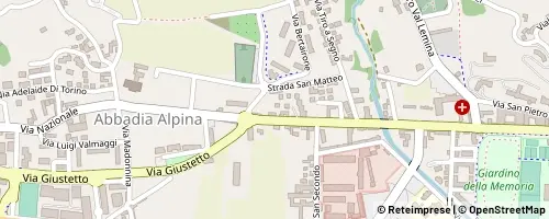 Mappa Pinerolo