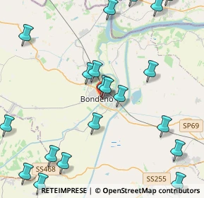 Mappa Angolo T.Bonati, 44012 Bondeno FE, Italia (5.461)