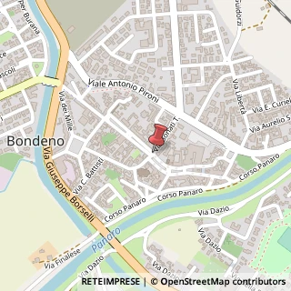 Mappa Via Bonati,  1, 44012 Bondeno, Ferrara (Emilia Romagna)