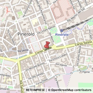 Mappa 10064 Pinerolo TO, Italia, 10064 Pinerolo, Torino (Piemonte)