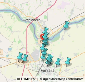 Mappa SS Adriatica, 44123 Ferrara FE, Italia (3.655)