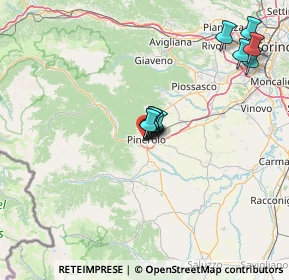 Mappa Largo d'Andrade, 10064 Pinerolo TO, Italia (12.45455)