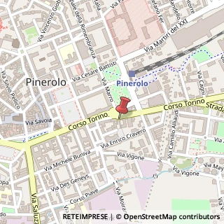 Mappa Corso Torino, 142, 10064 Pinerolo, Torino (Piemonte)
