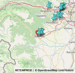 Mappa Abbadia Alpina, 10064 Pinerolo TO, Italia (18.48909)