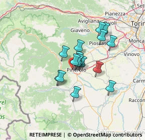 Mappa Abbadia Alpina, 10064 Pinerolo TO, Italia (9.53)