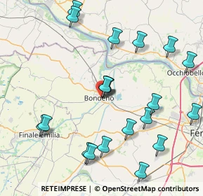 Mappa Viale della Repubblica, 44012 Bondeno FE, Italia (9.2275)