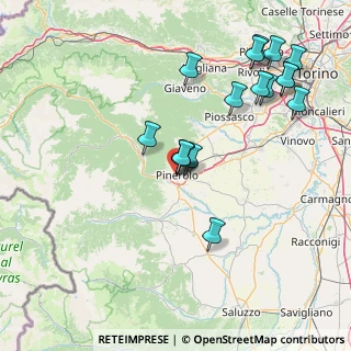 Mappa Via principi d'acaia, 10064 Pinerolo TO, Italia (16.91588)